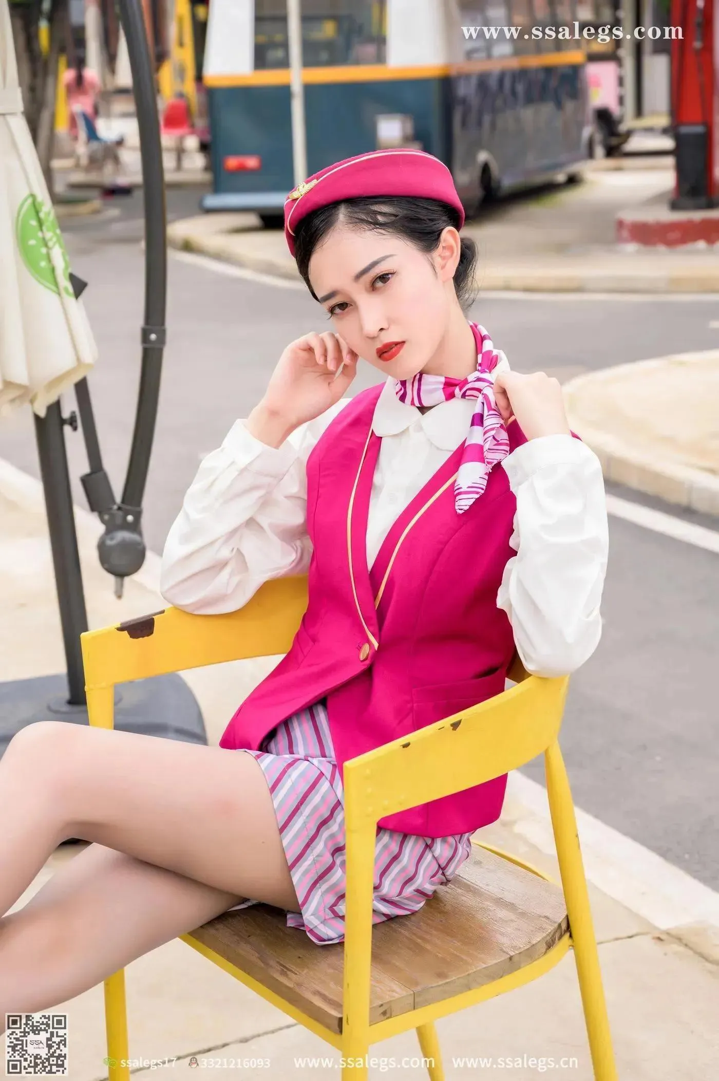 [SSA丝社]超清写真 NO.436 漫漫她的空姐梦(下) [69P]插图2